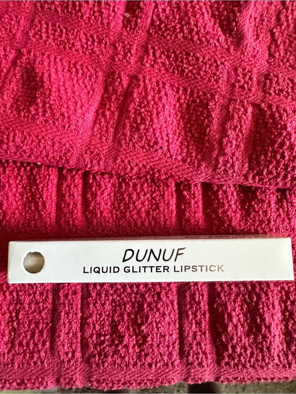 DUNUF Liquid Glitter Lipstick - lot of 2